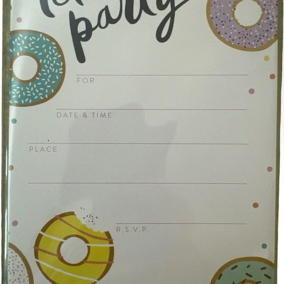 Party invitations (40) NEW IN PACKAGE - Picture 2 of 4